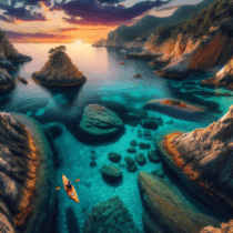 Turismo de aventura en la Costa Brava: Descubre calas y cuevas en kayak