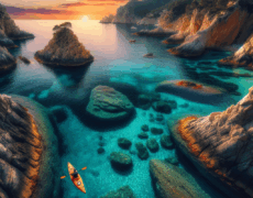 Turismo de aventura en la Costa Brava: Descubre calas y cuevas en kayak