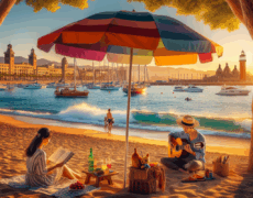 Descubre la Mejor Forma de Relajarte en la Playa de Barceloneta: Turismo y Viaje en Barcelona