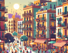 Descubre el encanto de Barrio Sants en tu viaje a Barcelona: turismo en el corazón de la ciudad